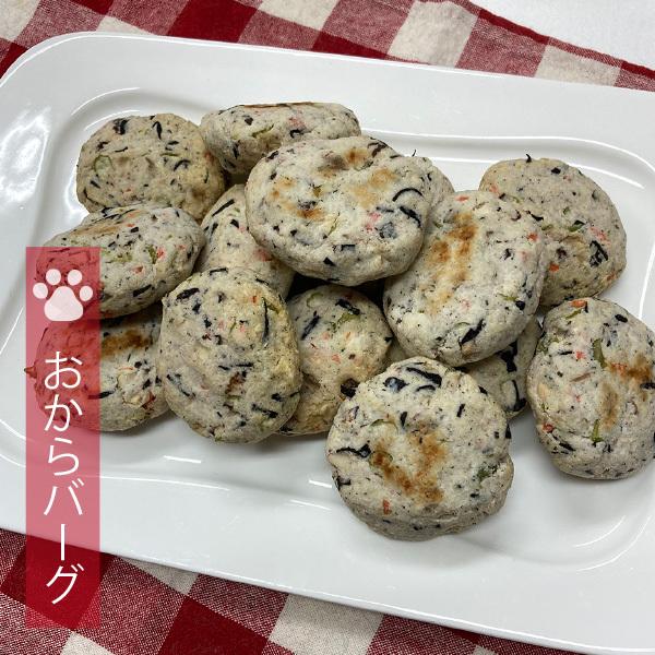 犬用手づくりごはん（食事）おからハンバーグ（2個セット）｜eva