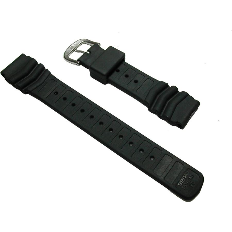 SEIKO セイコー ウレタン 腕時計用 ダイバーバンド 替えベルト 20mm DB70BP | SEIKO | 01