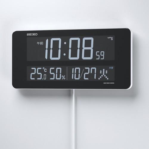 セイコー クロック 掛け置き時計 兼用 カラー液晶 DL208W seiko Amazon.co.jp: セイコー クロック 掛け時計 置き時計 兼用 電波