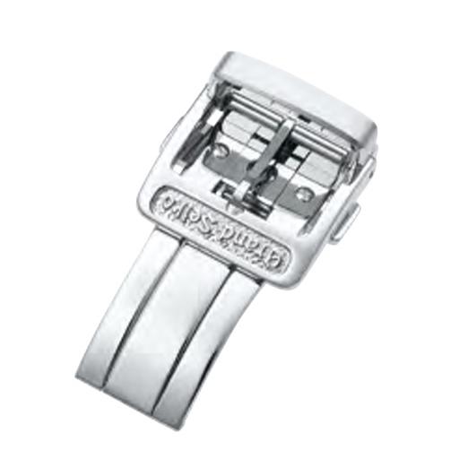 新品　グランドセイコー Dバックル 中留 R0301AC-BK00 16mm Grand Seiko グランドセイコー GRAND SEIKO クロコダイルメンズバンド
