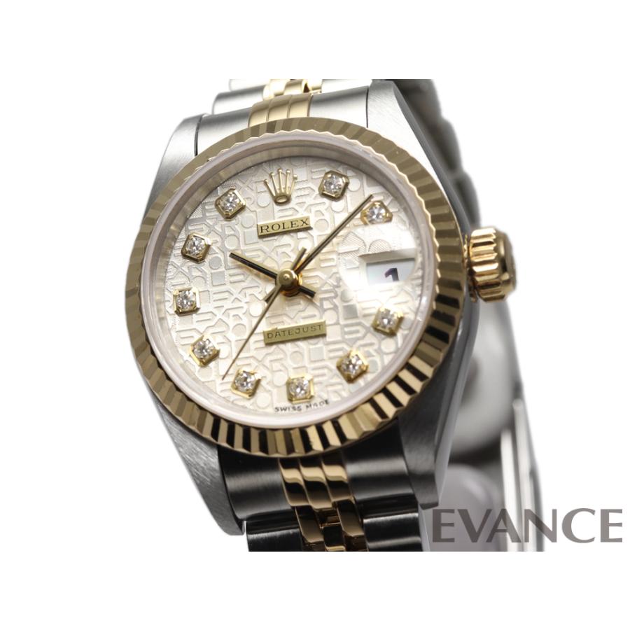 （中古）ロレックス デイトジャスト 69173G シルバー彫りコンピューター T番 レディース ROLEX｜evance-web｜05