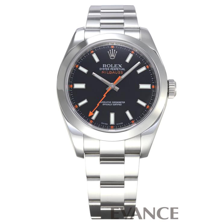 【中古】 ロレックス ミルガウス 116400 ブラック V番 メンズ ROLEX | ミルガウス | 01