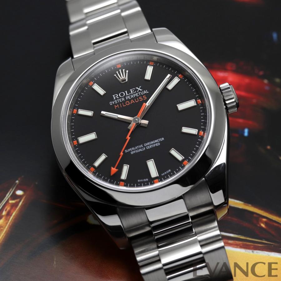 【中古】 ロレックス ミルガウス 116400 ブラック V番 メンズ ROLEX | ミルガウス | 02