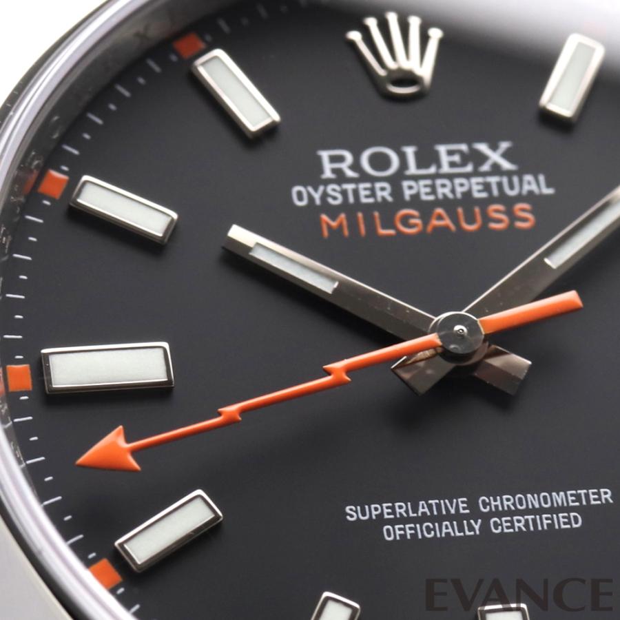 【中古】 ロレックス ミルガウス 116400 ブラック V番 メンズ ROLEX | ミルガウス | 06