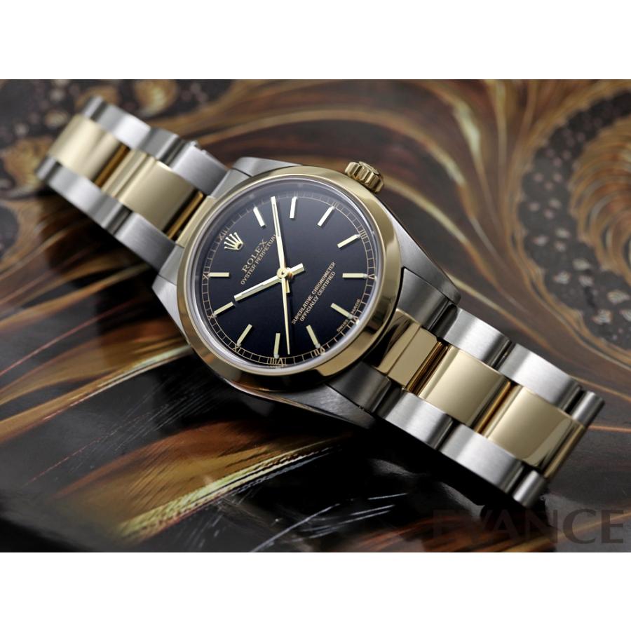 【中古】 ロレックス オイスター パーペチュアル 77483 ブラック A番 ボーイズ ROLEX | オイスター パーペチュアル | 02