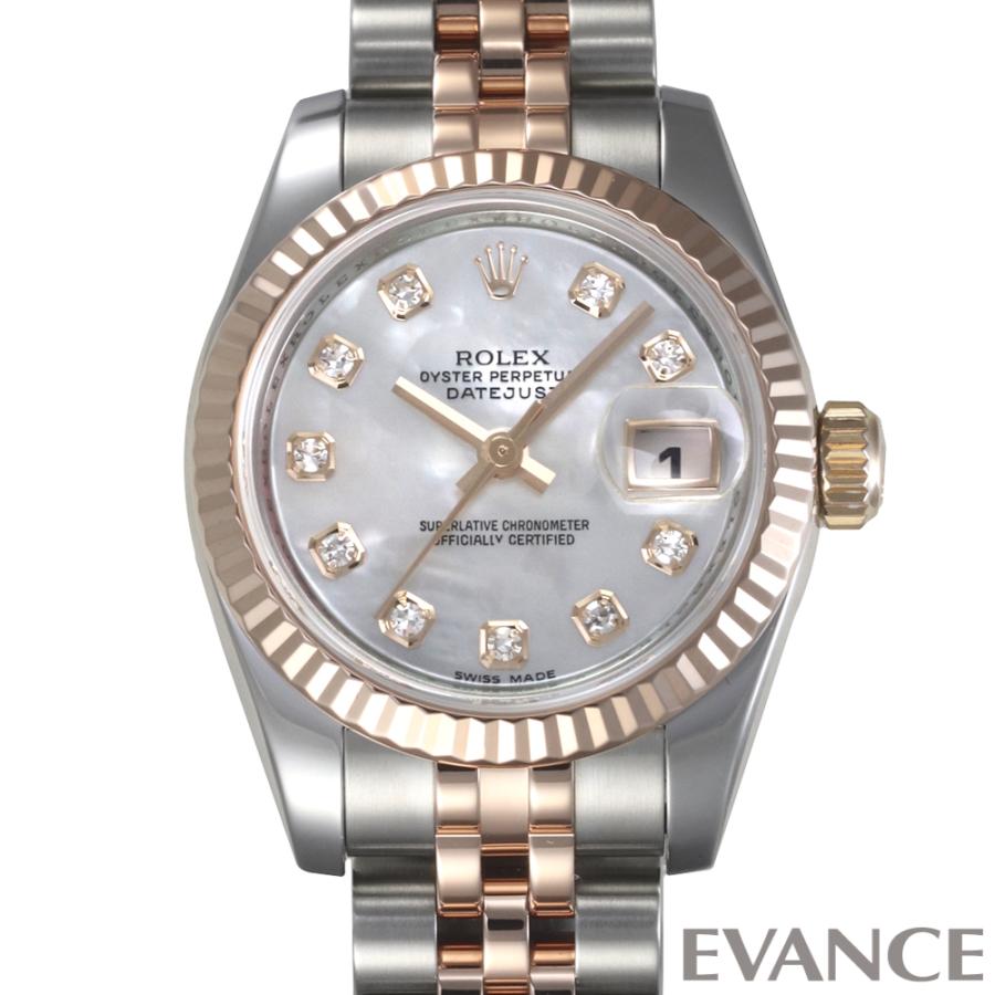 ロレックス デイトジャスト g ピンクオパール D番 レディース Rolex 中古 エバンス ヤフー店 通販 Yahoo ショッピング