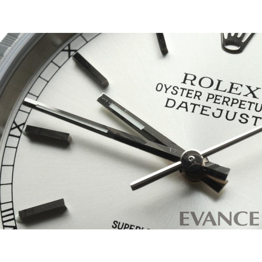 VIBROPLEXバイブロレックスダブルレバー中古美品コード加工有り デイトジャスト 【中古】 ロレックス 16220 シルバー K番 メンズ