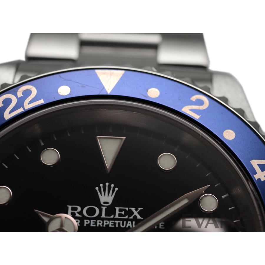 （中古）ロレックス GMTマスターII 16710 赤青ベゼル A番 メンズ ROLEX｜evance-web｜06