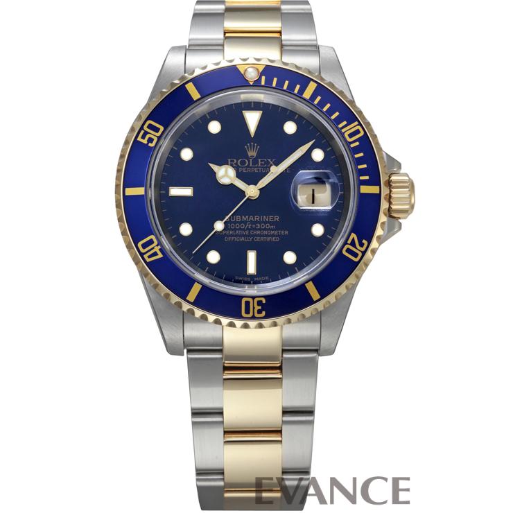 【中古】 ロレックス サブマリーナー デイト 16613 ブルー K番 メンズ ROLEX | サブマリーナー | 01