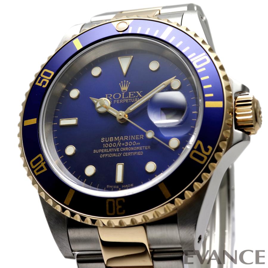 【中古】 ロレックス サブマリーナー デイト 16613 ブルー K番 メンズ ROLEX | サブマリーナー | 04