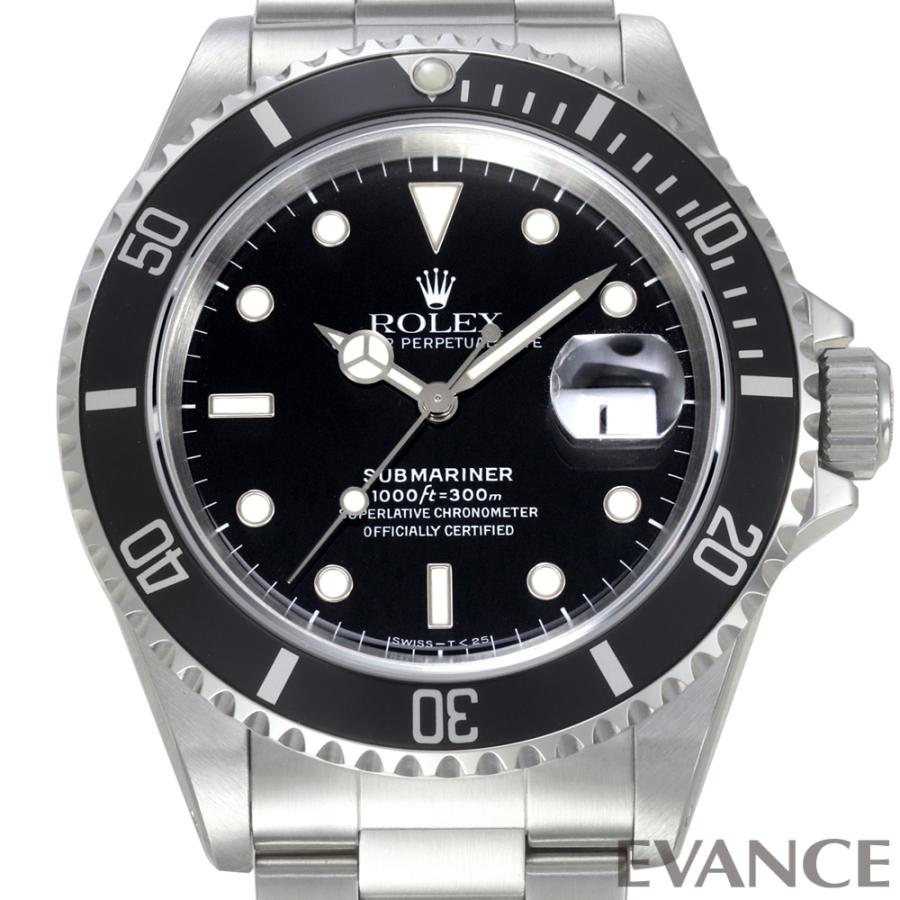 サブマリーナー 【中古】 ロレックス サブマリーナ デイト 16610 ブラック T番 メンズ ROLEX : エバンス ヤフー店 - 通販 ...