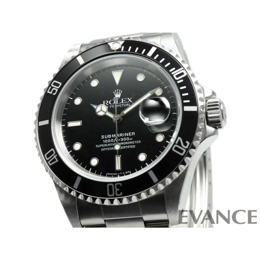 サブマリーナー 【中古】 ロレックス サブマリーナ デイト 16610 ブラック T番 メンズ ROLEX : エバンス ヤフー店 - 通販 ...