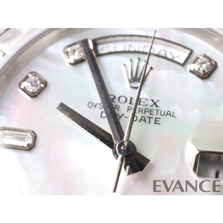 デイデイト 【中古】 ロレックス 118366A ホワイトマザーオブパール K番 メンズ ROLEX : エバンス ヤフー店 - 通販 ...
