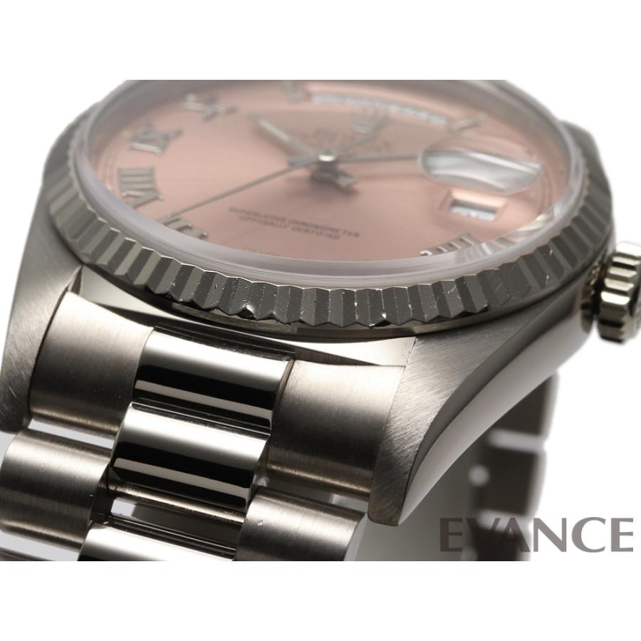 （中古）ロレックス デイデイト 18239 ピンク E番 メンズ ROLEX｜evance-web｜09