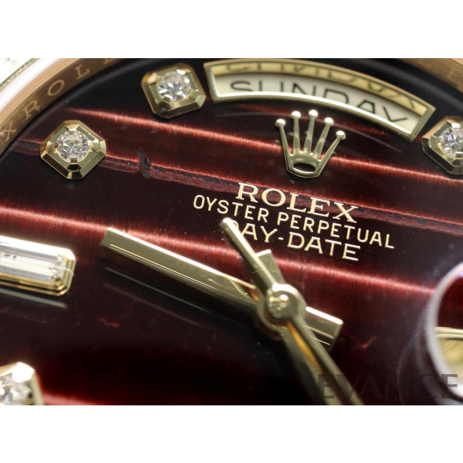 デイデイト 【中古】ロレックス 118398BR ブルズアイ ランダム番