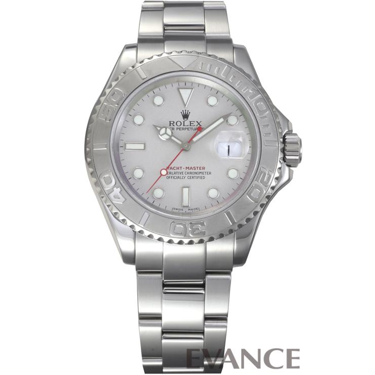 （中古）ロレックス ヨットマスター ロレジウム 16622 シルバー P番 メンズ ROLEX｜evance-web｜02