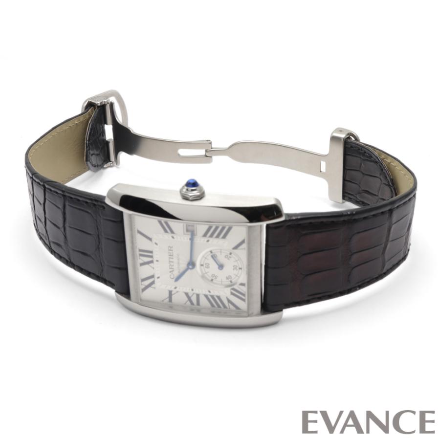 【中古】 カルティエ タンク MC W5330003 シルバー メンズ CARTIER | TANK（Cartier） | 10