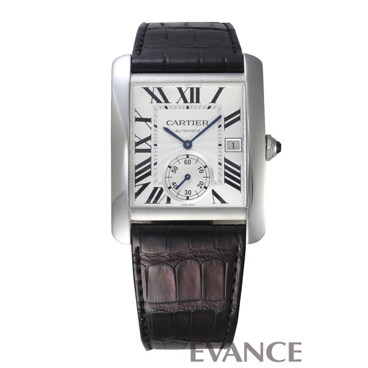 【中古】 カルティエ タンク MC W5330003 シルバー メンズ CARTIER | TANK（Cartier） | 01