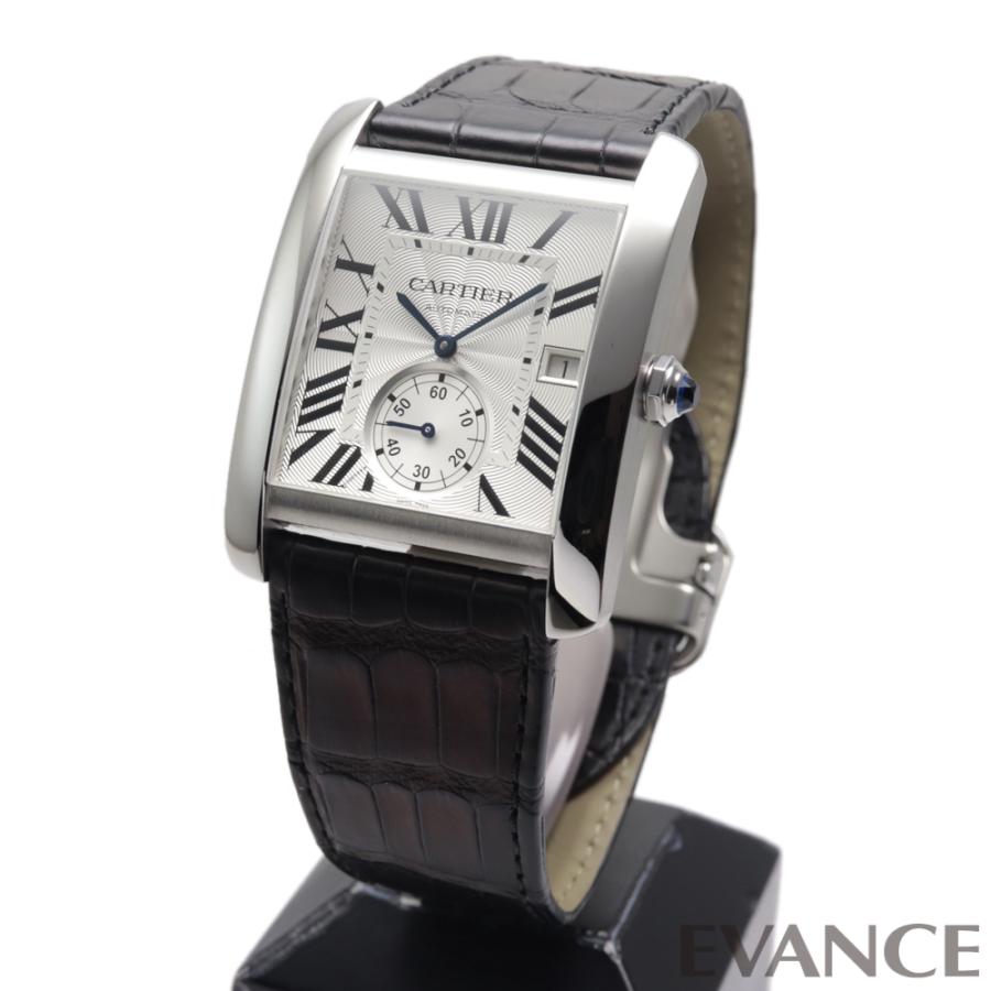 【中古】 カルティエ タンク MC W5330003 シルバー メンズ CARTIER | TANK（Cartier） | 03
