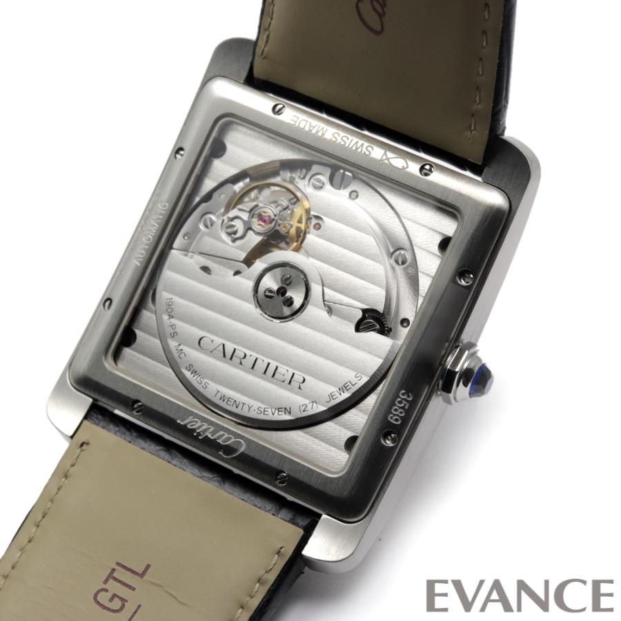 【中古】 カルティエ タンク MC W5330003 シルバー メンズ CARTIER | TANK（Cartier） | 08