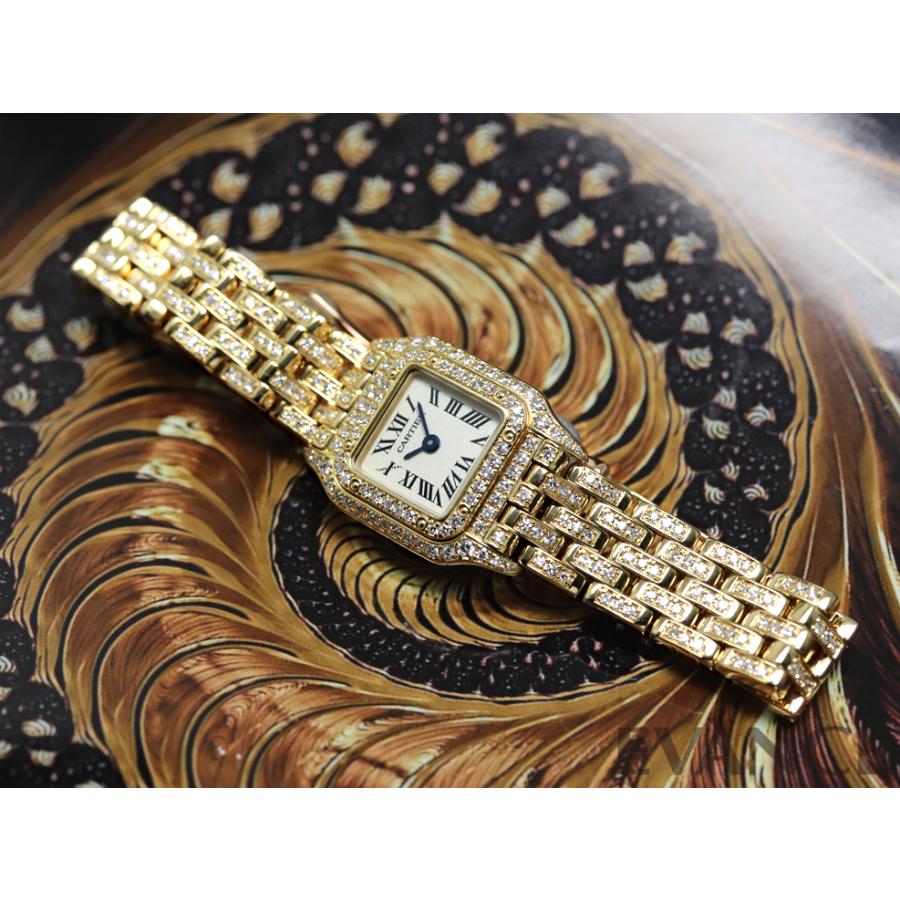 【中古】カルティエ ミニ パンテール WF3141FF シルバー レディース CARTIER | Cartier | 02