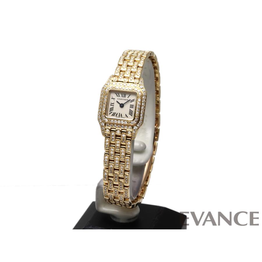 【中古】カルティエ ミニ パンテール WF3141FF シルバー レディース CARTIER | Cartier | 03
