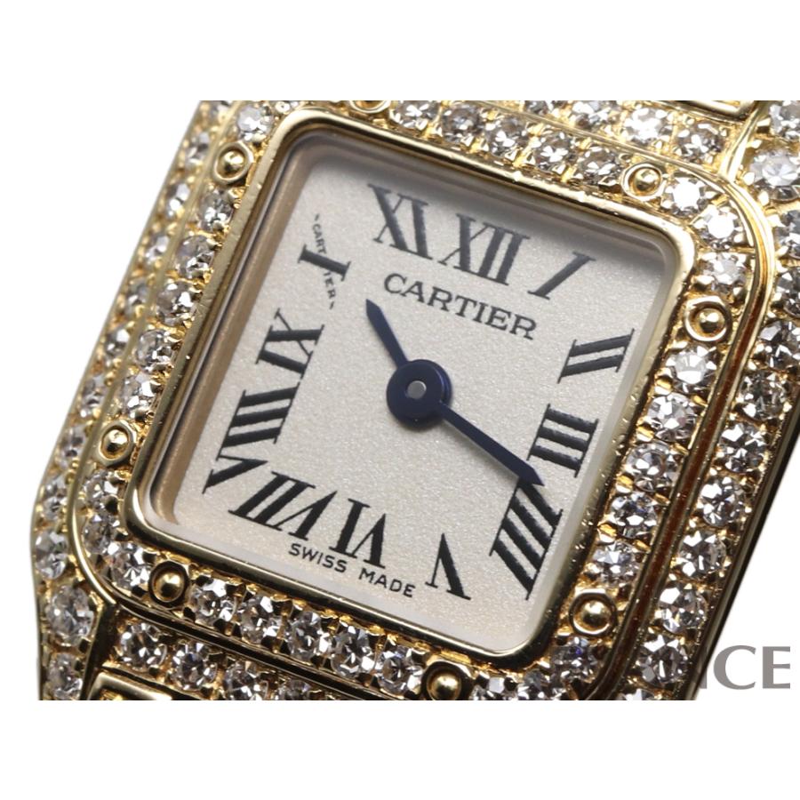 【中古】カルティエ ミニ パンテール WF3141FF シルバー レディース CARTIER | Cartier | 05