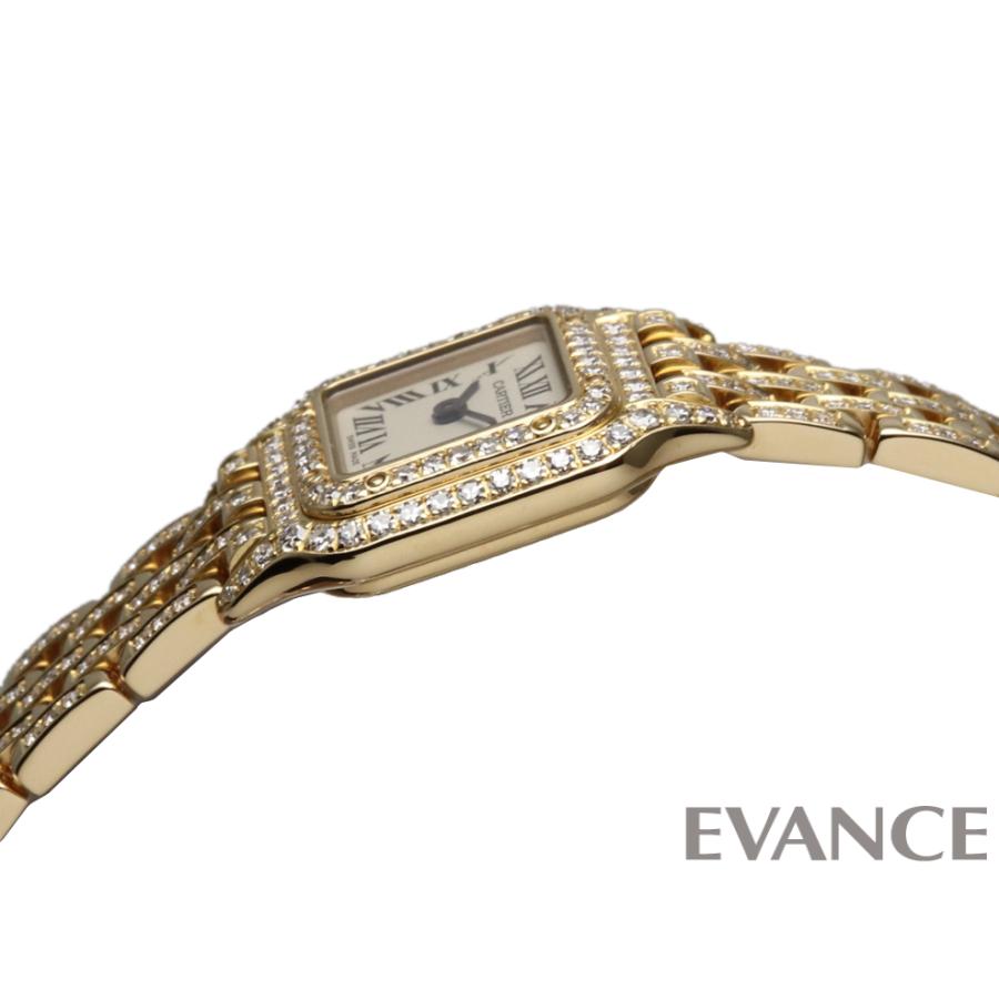 【中古】カルティエ ミニ パンテール WF3141FF シルバー レディース CARTIER | Cartier | 06