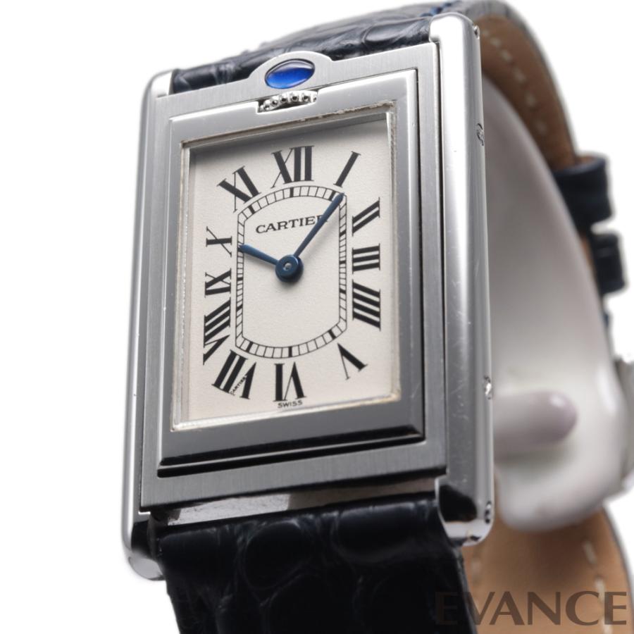 【中古】 カルティエ タンク バスキュラント MM W1011258 シルバー ボーイズ CARTIER | TANK（Cartier） | 07