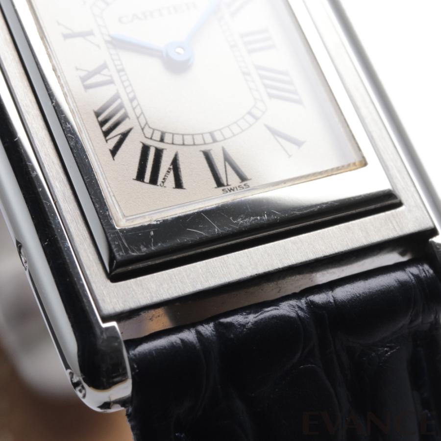 【中古】 カルティエ タンク バスキュラント MM W1011258 シルバー ボーイズ CARTIER | TANK（Cartier） | 08