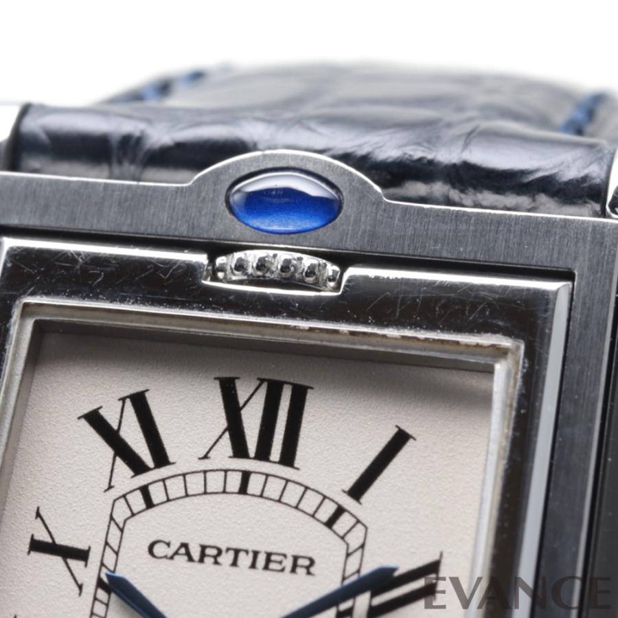 【中古】 カルティエ タンク バスキュラント MM W1011258 シルバー ボーイズ CARTIER | TANK（Cartier） | 09