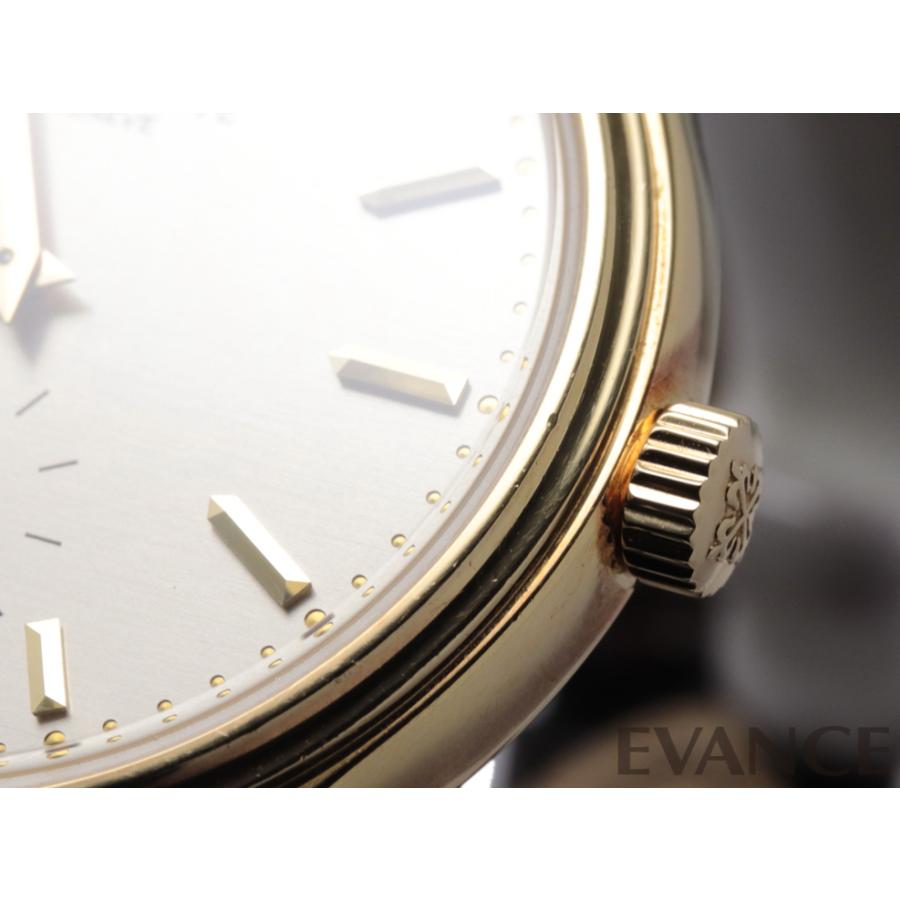 カラトラバ 【中古】 パテック・フィリップ 3923J-001 シルバー メンズ PATEK PHILIPPE : エバンス ヤフー店 ...