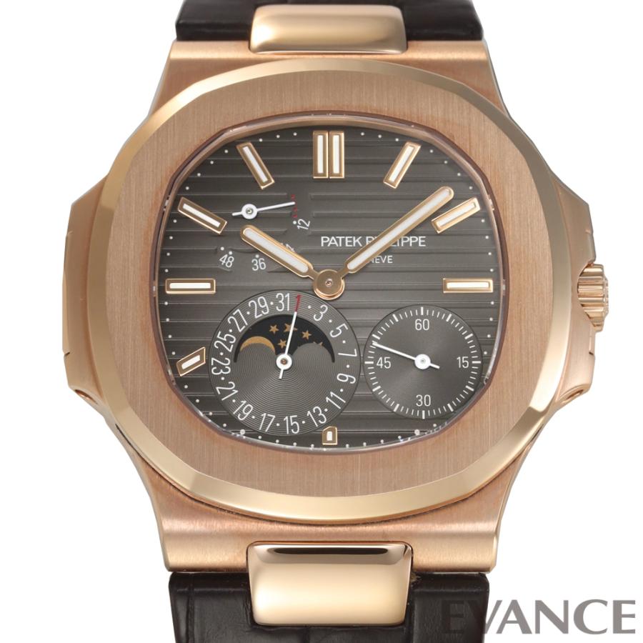 【中古】パテック・フィリップ ノーチラス 5712R-001 ブラックブラウン メンズ PATEK PHILIPPE | ノーチラス