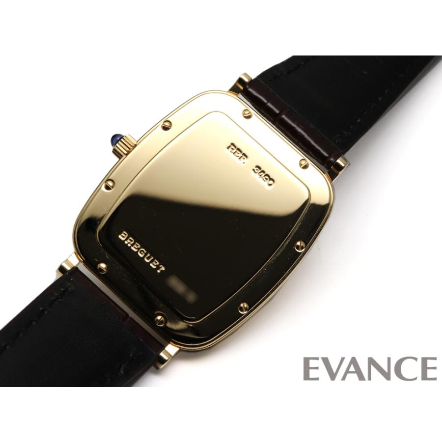 （中古）ブレゲ クラシック レクタンギュラー 3490BA シルバー メンズ BREGUET｜evance-web｜10