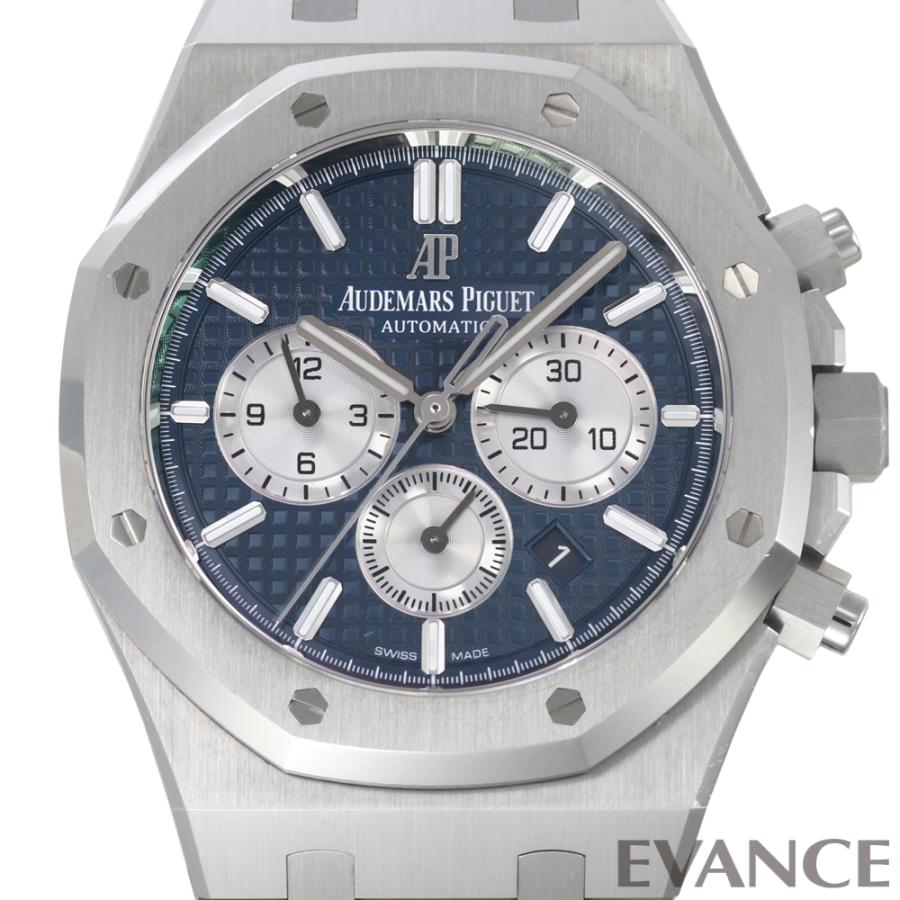 【中古】 オーデマ・ピゲ ロイヤルオーク クロノグラフ 26331ST.OO.1220ST.01 ブルー／ロジウムカラー メンズ AUDEMARS PIGUET | ロイヤルオーク