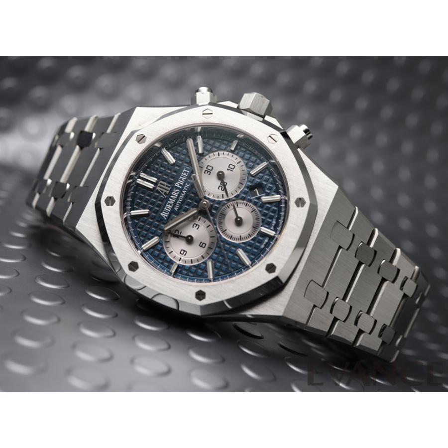 【中古】 オーデマ・ピゲ ロイヤルオーク クロノグラフ 26331ST.OO.1220ST.01 ブルー／ロジウムカラー メンズ AUDEMARS PIGUET | ロイヤルオーク | 01