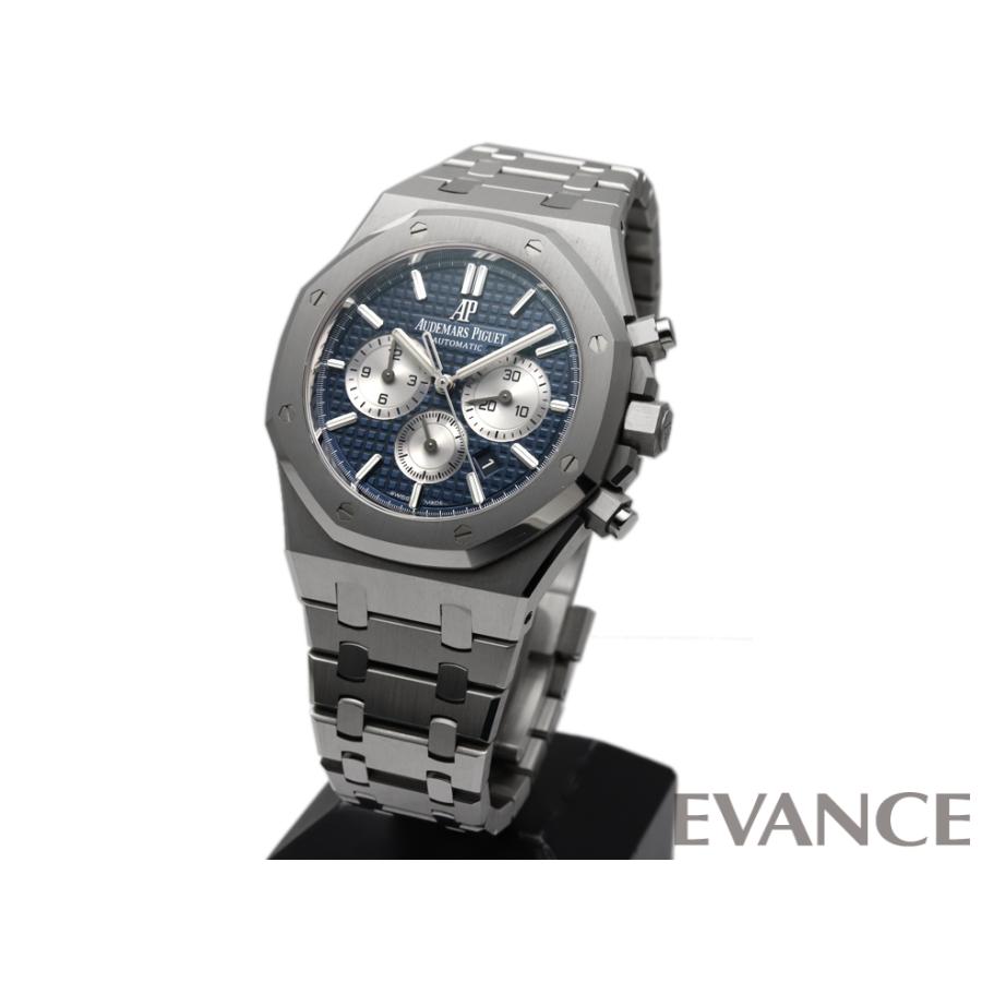 【中古】 オーデマ・ピゲ ロイヤルオーク クロノグラフ 26331ST.OO.1220ST.01 ブルー／ロジウムカラー メンズ AUDEMARS PIGUET | ロイヤルオーク | 02