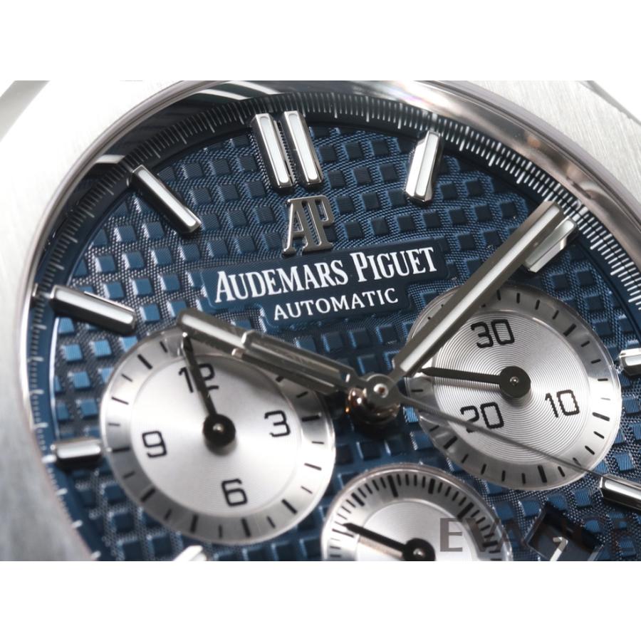 【中古】 オーデマ・ピゲ ロイヤルオーク クロノグラフ 26331ST.OO.1220ST.01 ブルー／ロジウムカラー メンズ AUDEMARS PIGUET | ロイヤルオーク | 04