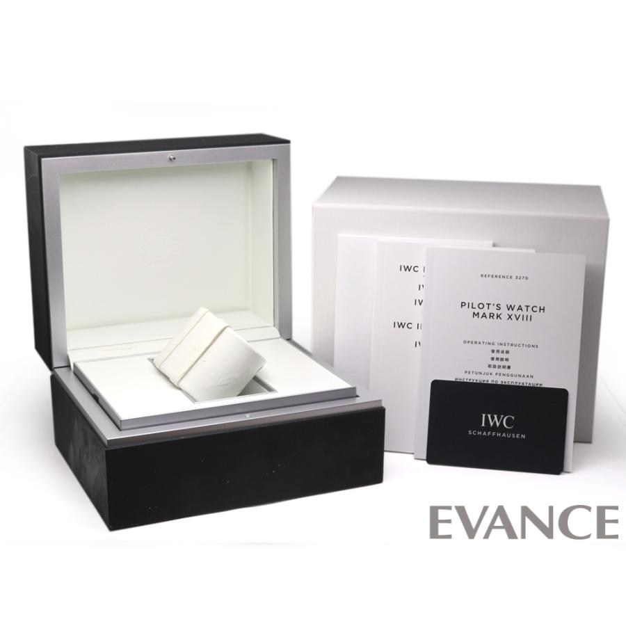 （中古）IWC パイロットウォッチ マークXVIII IW327001 ブラック メンズ｜evance-web｜12