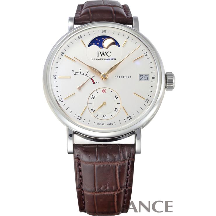 【中古】  IWC ポートフィノ ハンドワインド ムーンフェイズ IW516401 シルバー メンズ | ポートフィノ | 01