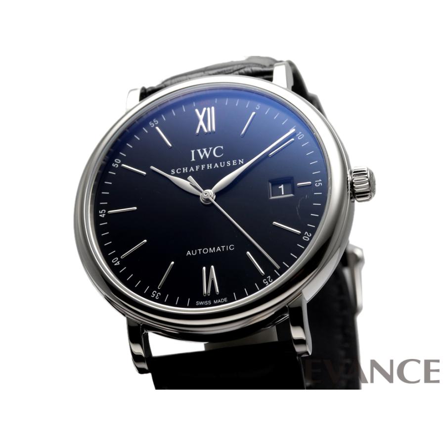 （中古）IWC ポートフィノ 40mm IW356502 ブラック メンズ｜evance-web｜05