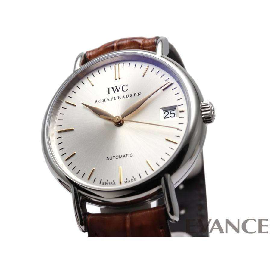 【中古】 IWC ポートフィノ オートマティック ミッドサイズ IW356404 シルバー ボーイズ | ポートフィノ | 04