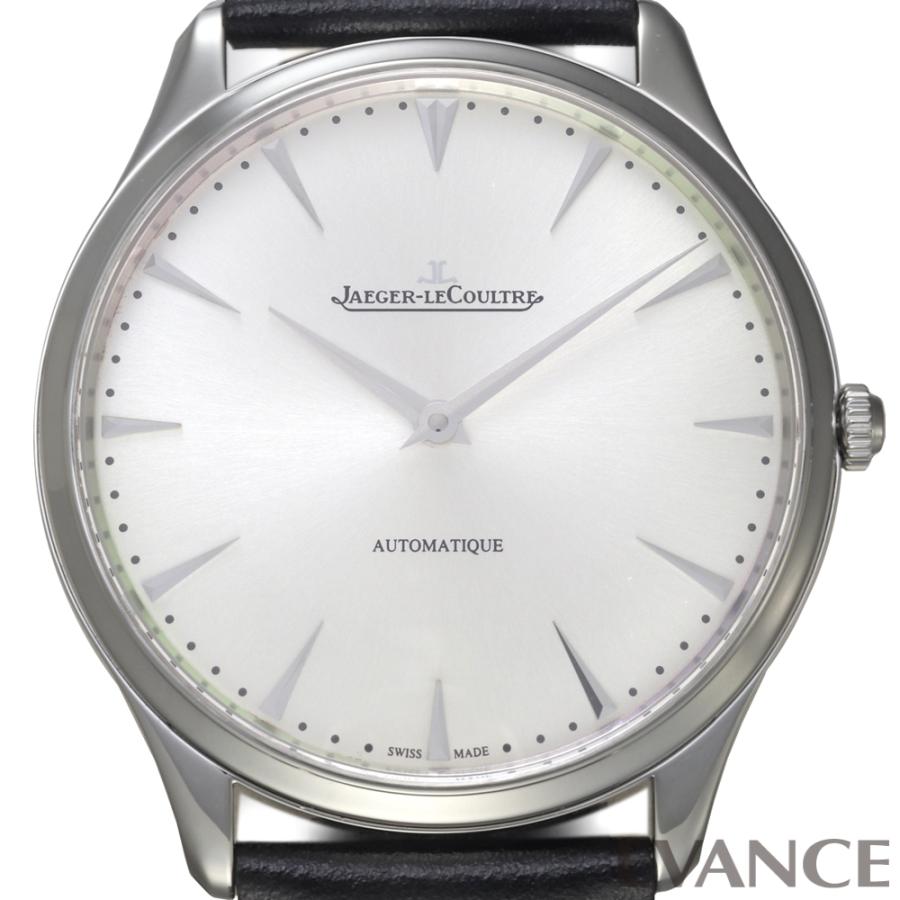 【中古】 ジャガー・ルクルト マスター ウルトラスリム 41 Q1338421 シルバー メンズ JAEGER-LECOULTRE | マスター（ジャガールクルト）