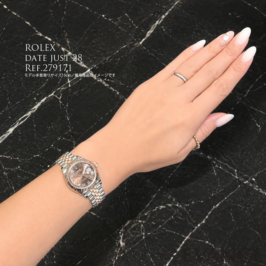 【新品】 ロレックス デイトジャスト 28 279171 チョコレート レディース ROLEX | デイトジャスト | 13