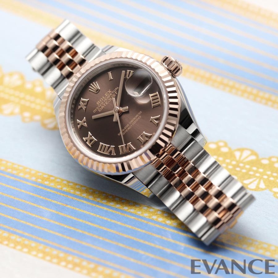 【新品】 ロレックス デイトジャスト 28 279171 チョコレート レディース ROLEX | デイトジャスト | 02