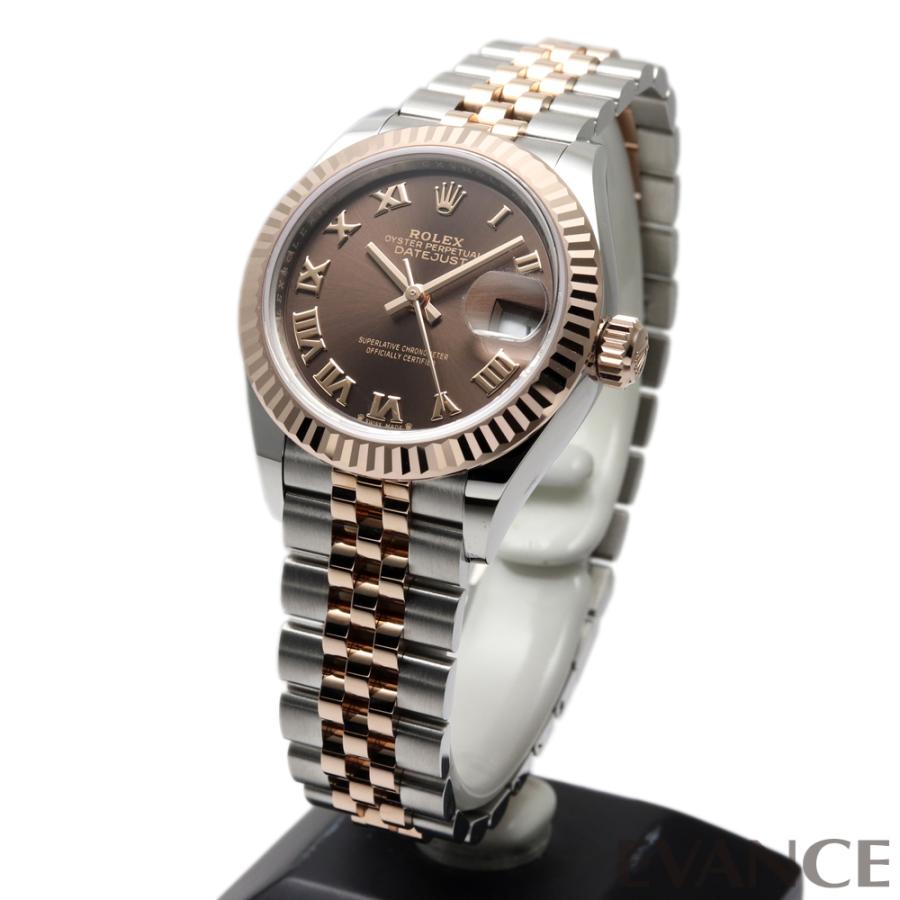 【新品】 ロレックス デイトジャスト 28 279171 チョコレート レディース ROLEX | デイトジャスト | 04