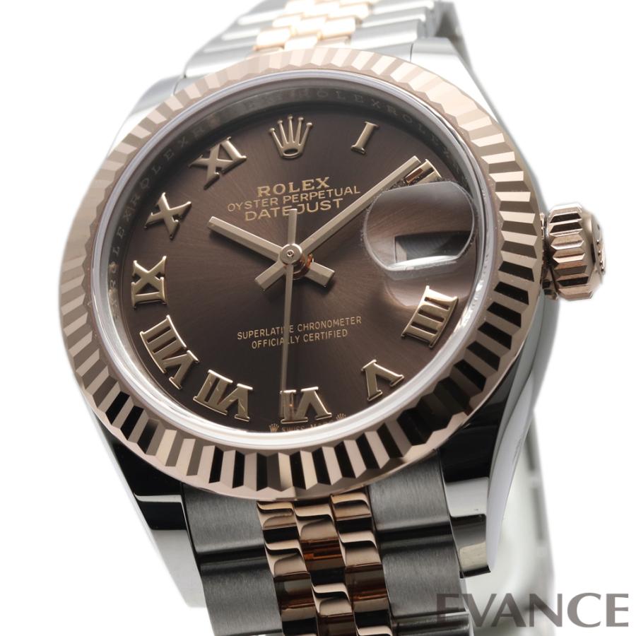 【新品】 ロレックス デイトジャスト 28 279171 チョコレート レディース ROLEX | デイトジャスト | 05