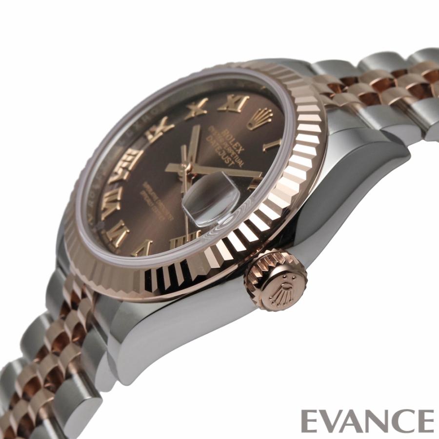 【新品】 ロレックス デイトジャスト 28 279171 チョコレート レディース ROLEX | デイトジャスト | 07