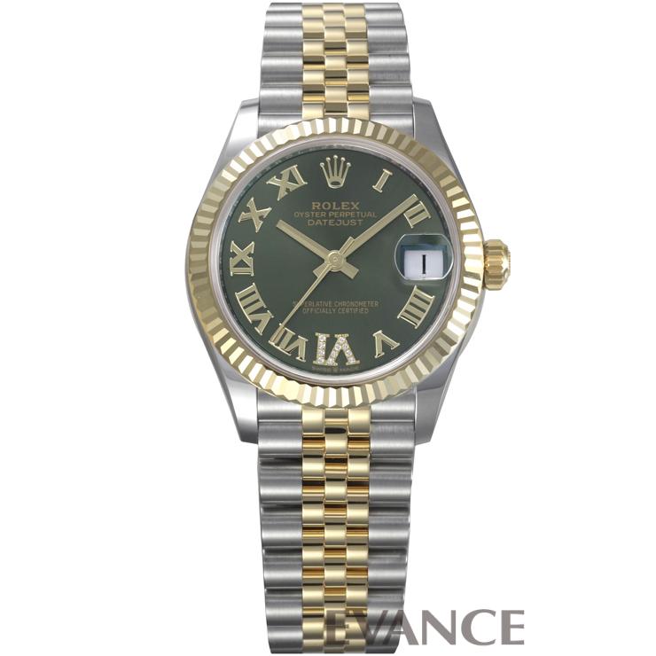 【新品】 ロレックス デイトジャスト 31 278273 オリーブグリーン ボーイズ ROLEX | デイトジャスト | 01
