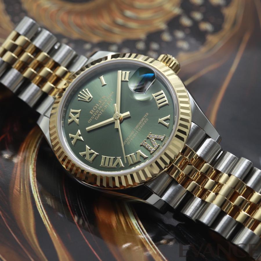 【新品】 ロレックス デイトジャスト 31 278273 オリーブグリーン ボーイズ ROLEX | デイトジャスト | 02